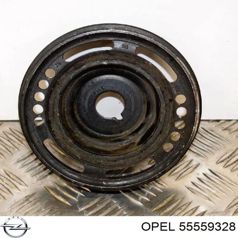 Do koszyka 55559328 Opel Koło pasowe wału korbowego