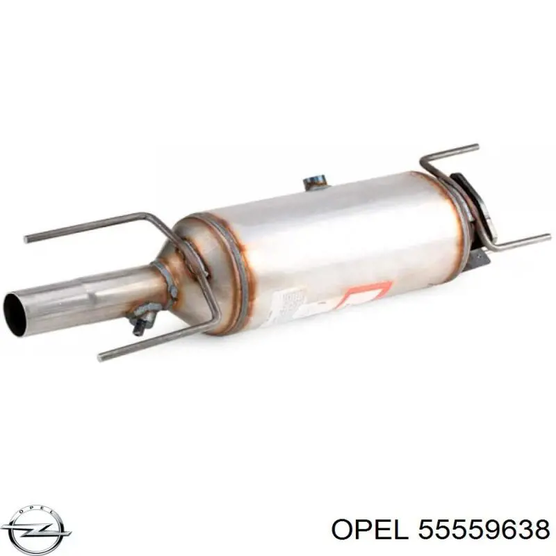 Do koszyka 55559638 Opel Filtr cząstek stałych układu wydechowego