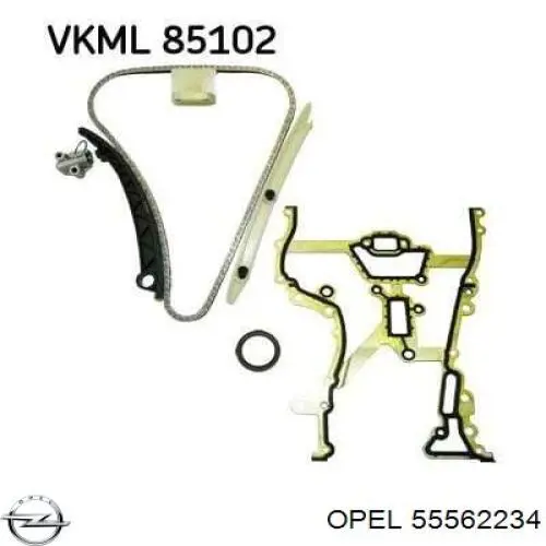 Łańcuch rozrządu Opel 55562234 cena, od 38,77 USD