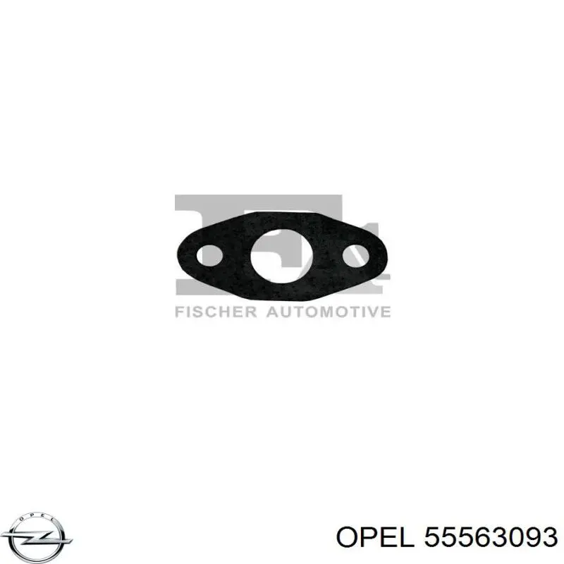 Uszczelka przewodu spływu oleju z turbiny Opel 55563093 cena, od 3,50 USD