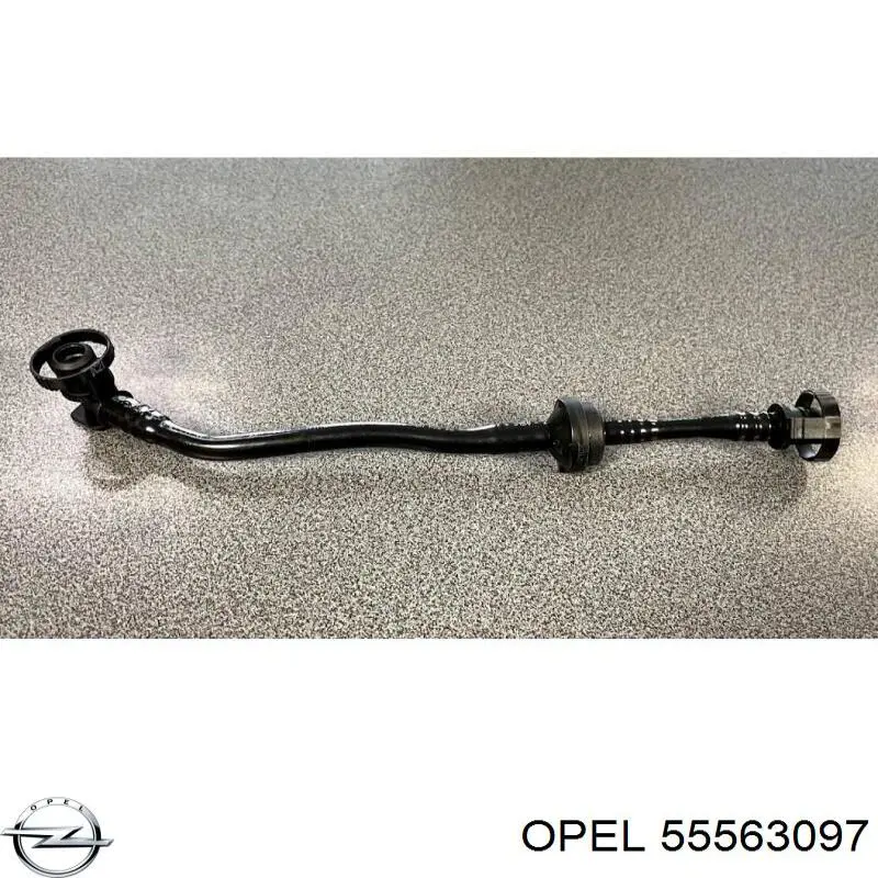 Do koszyka 55563097 Opel Króciec wentylacji kadłuba (separatora oleju)