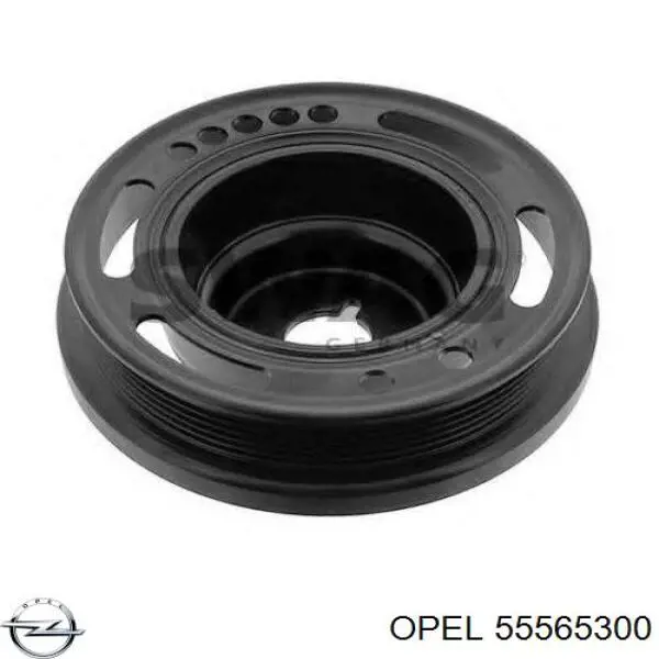 Koło pasowe wału korbowego 55565300 Opel