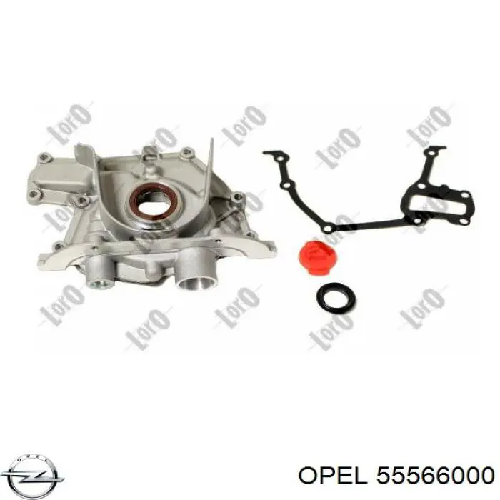 Do koszyka 55566000 Opel Pompa oleju