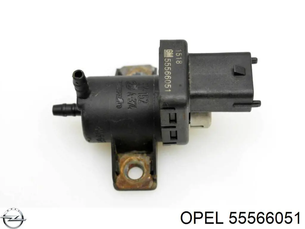 55566051 Opel Zawór elektromagnetyczny regulacji klapy EGR