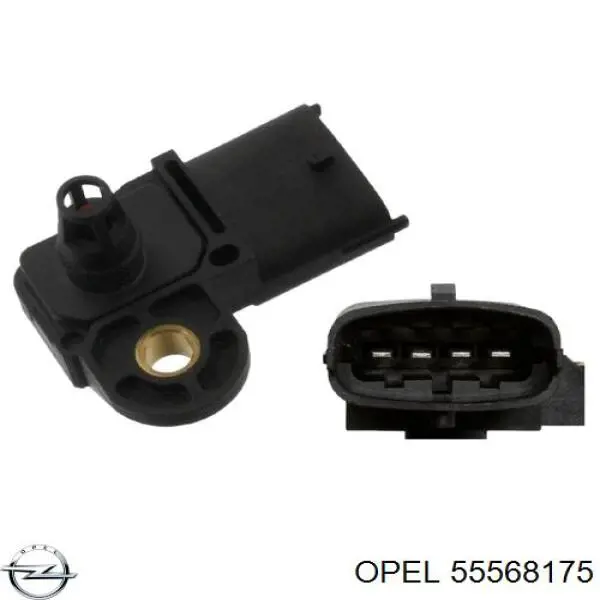 Do koszyka 55568175 Opel Czujnik ciśnienia w kolektorze ssącym, MAP