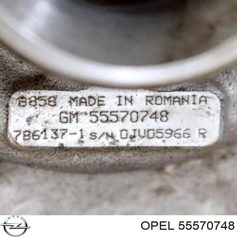 Do koszyka 55570748 Opel Turbina