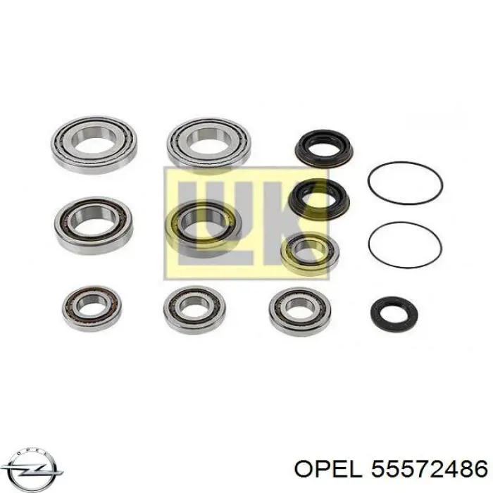 Do koszyka 55572486 Opel Łożysko skrzyni biegów