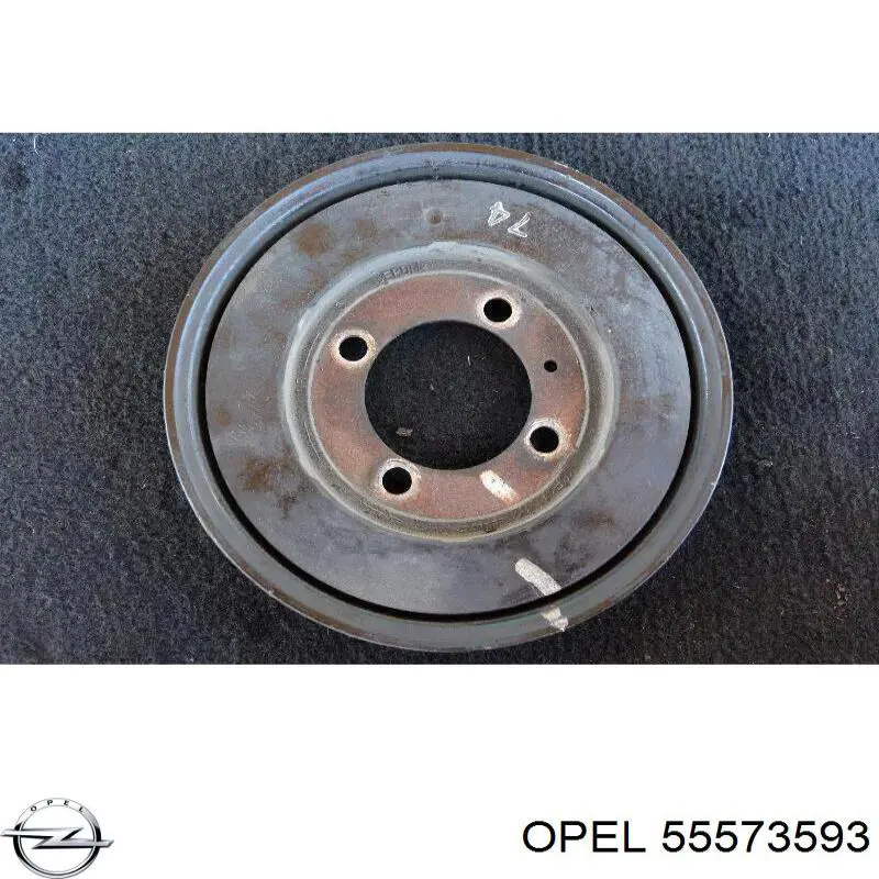 Koło pasowe wału korbowego Opel 614166 cena, od 151,83 USD