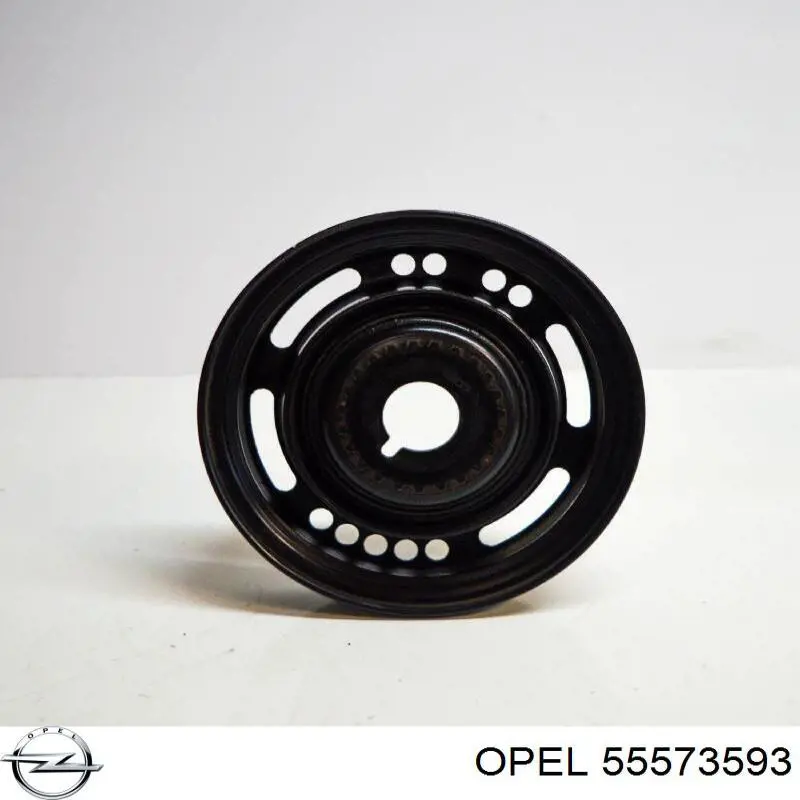 614166 Opel Koło pasowe wału korbowego