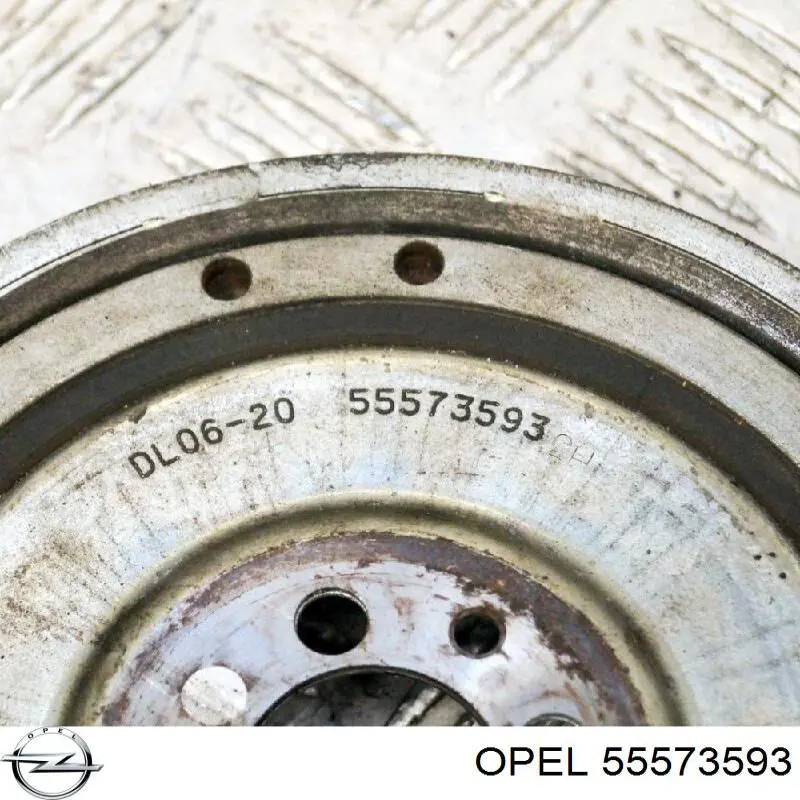Koło pasowe wału korbowego 55573593 General Motors