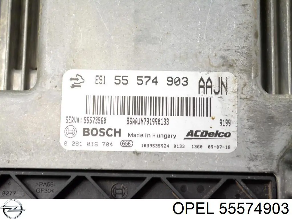 Sterownik silnika do Opel Insignia A G09