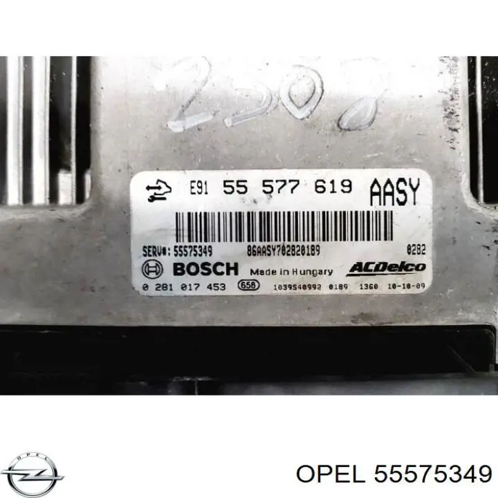 Do koszyka Sterownik silnika Opel Insignia A G09