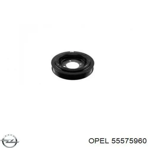 Do koszyka 55575960 Opel Koło pasowe wału korbowego