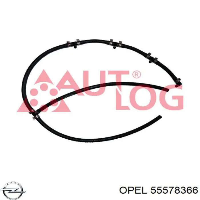 Rurka paliwa, zwrotna od wtryskiwaczy General Motors 0824023 cena, od 43,08 USD