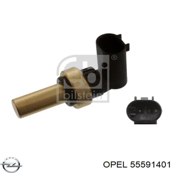 Czujnik temperatury płynu chłodzącego Opel 55591401 cena, od  