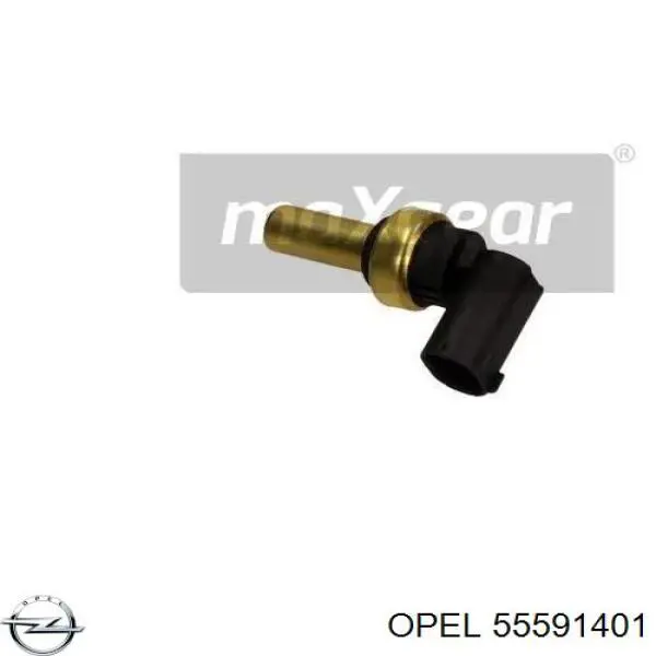 Czujnik temperatury płynu chłodzącego 55591401 Opel