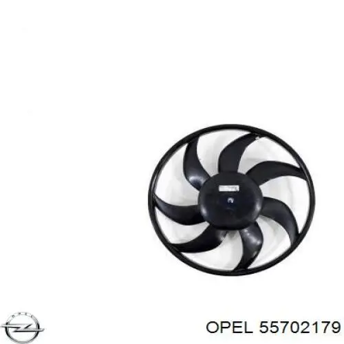 Wentylator elektryczny układu chłodzenia kompletny (silnik+wirnik) Opel 55702179 cena, od 102,15 USD