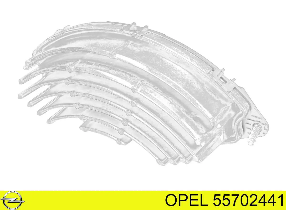 Rezystor wentylatora nagrzewnicy (ogrzewacza kabiny) Opel 55702441 cena, od 47,67 USD