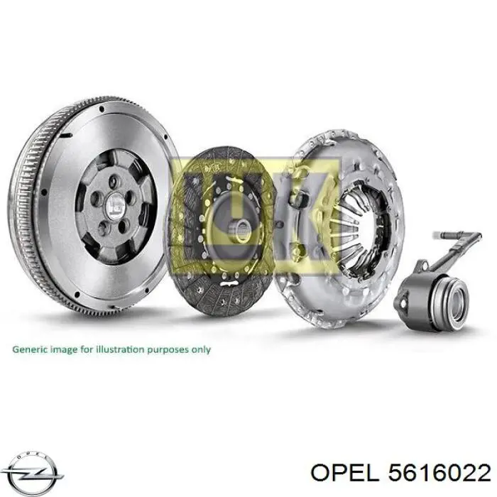 Koło zamachowe silnika Opel 5616022 cena, od 419,64 USD