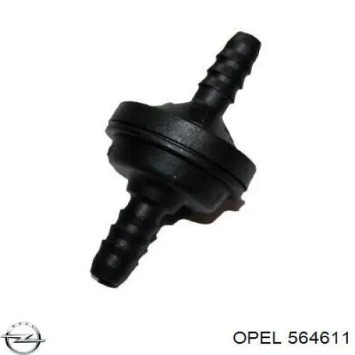 564611 Opel Zawór wzmacniacza podciśnieniowego hamulców
