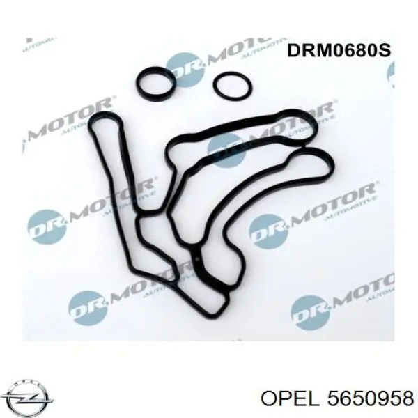 Uszczelka chłodnicy oleju Opel 5650958 cena, od 1,22 USD