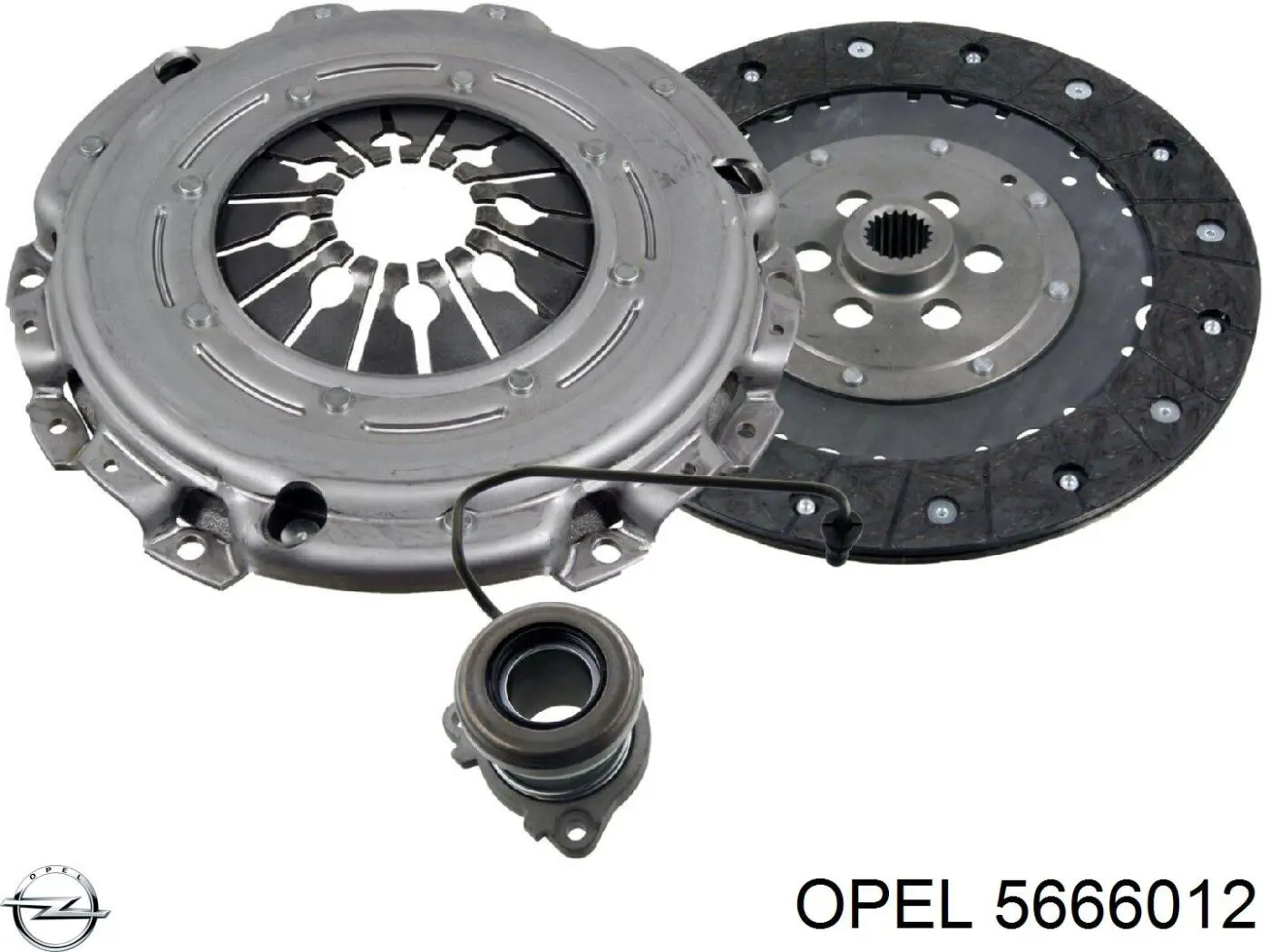 5666012 Opel Docisk sprzęgła