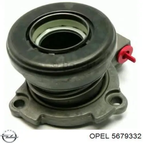 Do koszyka 5679332 Opel Cylinder roboczy sprzęgła (wysprzęglik) w komplecie z łożyskiem wyciskowym