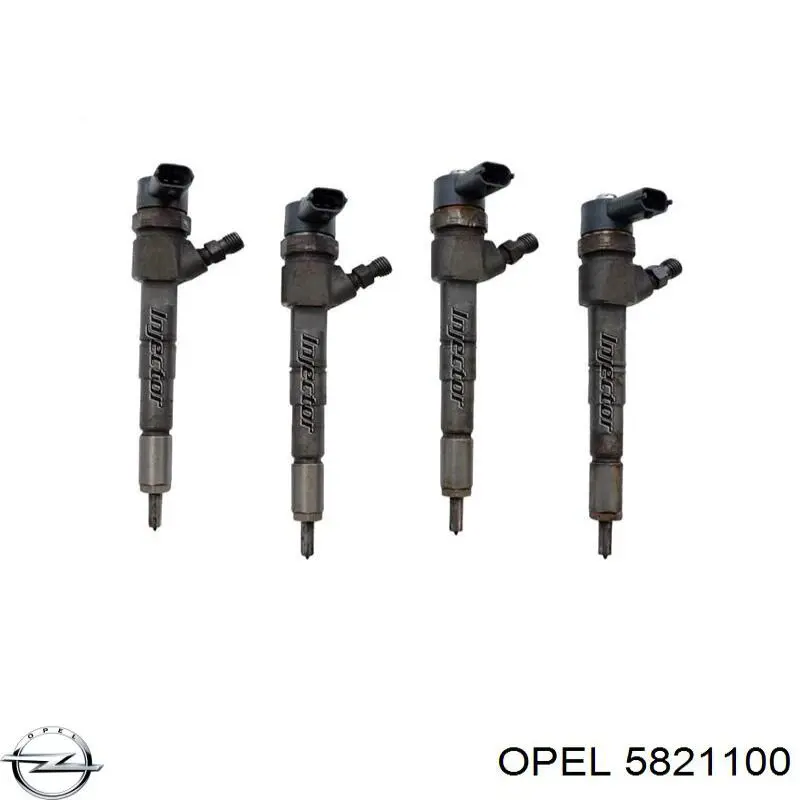 Wtryskiwacz paliwa Opel 5821100 cena, od 44,27 USD