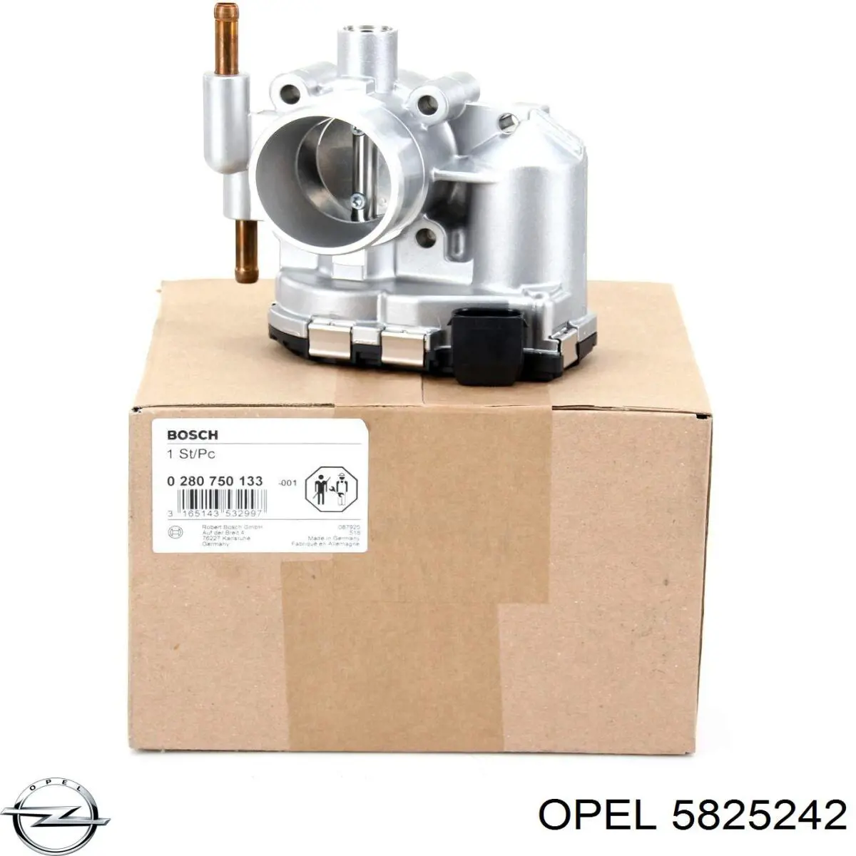 5825242 General Motors Przepustnica, komplet