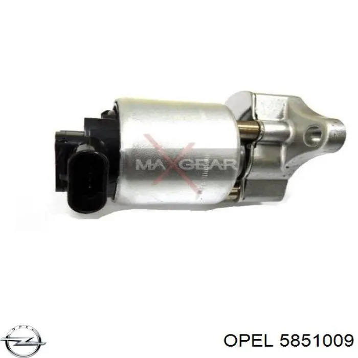 5851009 Opel zawór recyrkulacji spalin egr