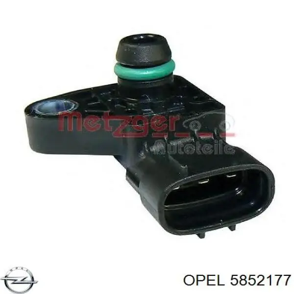 Tłumik, tylna część Opel 5852177 cena, od  