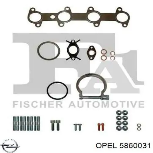 Turbina 5860031 Opel