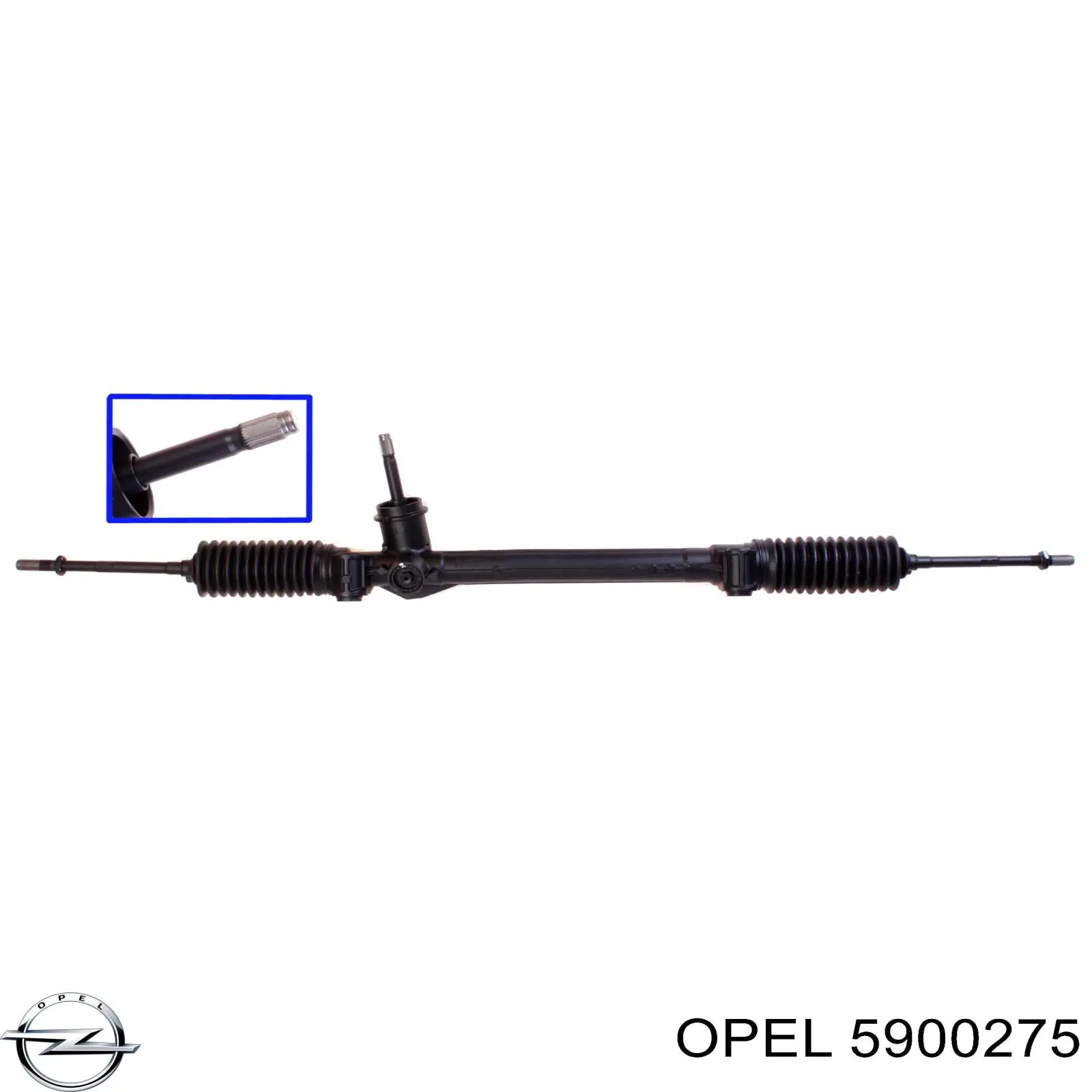 5900275 Opel Listwa kierownicza (maglownica)