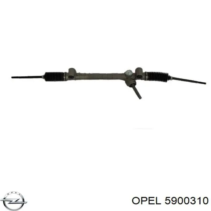 Do koszyka 5900310 Opel Listwa kierownicza (maglownica)