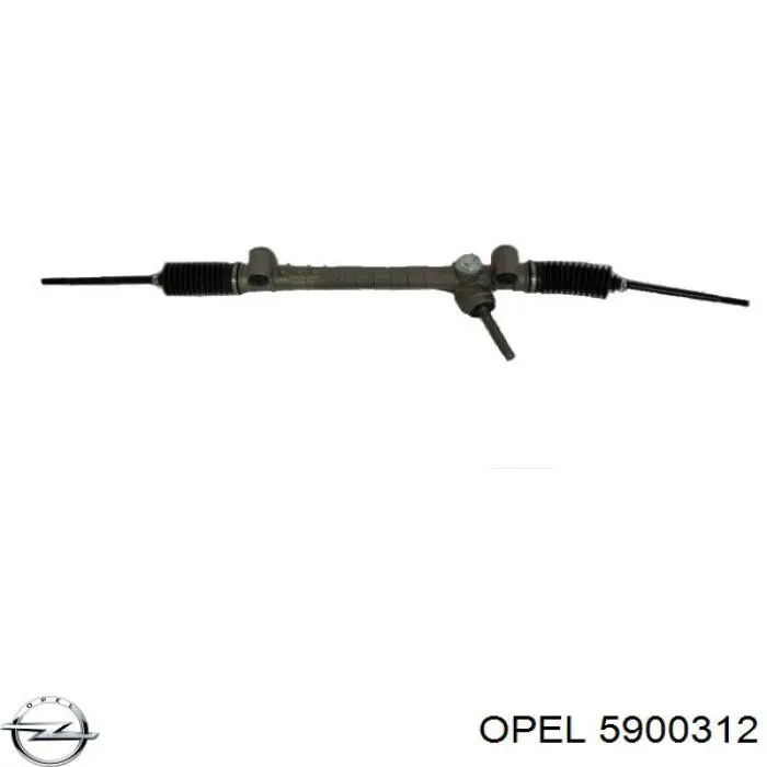 5900312 Opel Listwa kierownicza (maglownica)