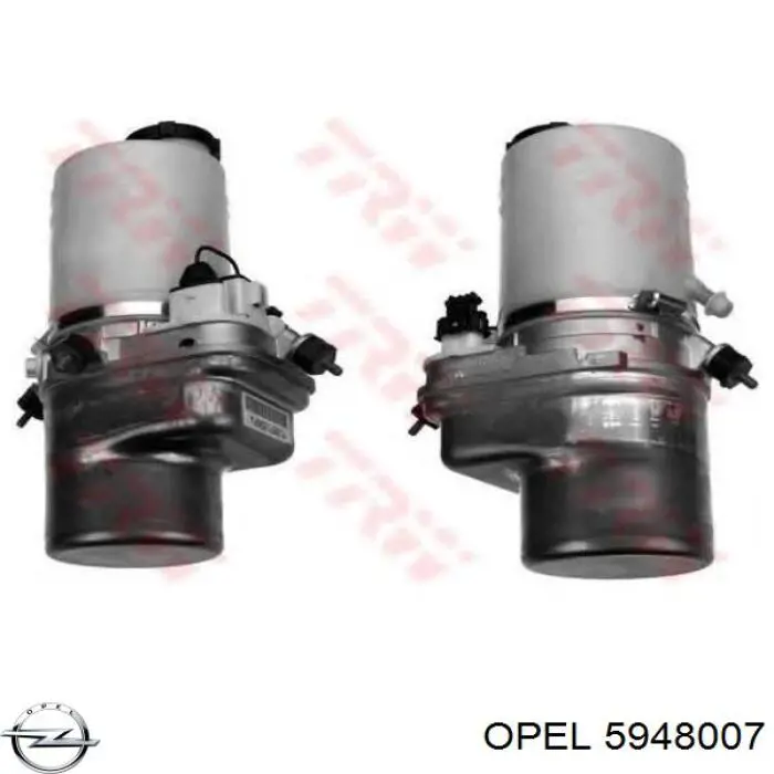 Pompa wspomagania hydraulicznego kierownicy Opel 5948007 cena, od 137,91 USD