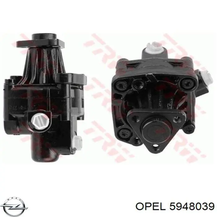 5948039 Opel pompa wspomagania hydraulicznego kierownicy