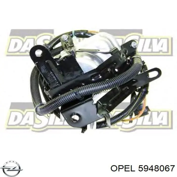 Do koszyka 5948067 Opel Pompa wspomagania hydraulicznego kierownicy