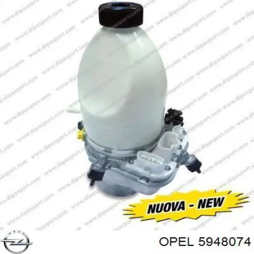 Do koszyka 5948074 Opel Pompa wspomagania hydraulicznego kierownicy