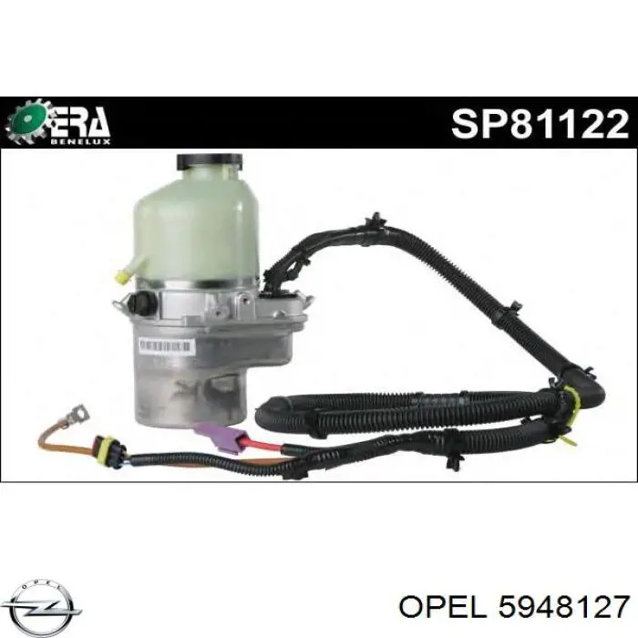 Pompa wspomagania hydraulicznego kierownicy Opel 5948127 cena, od 117,48 USD