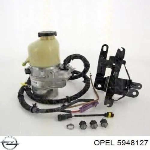 Do koszyka 5948127 Opel Pompa wspomagania hydraulicznego kierownicy