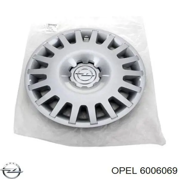 Kołpak do obręczy koła Opel 6006069 cena, od 29,01 USD