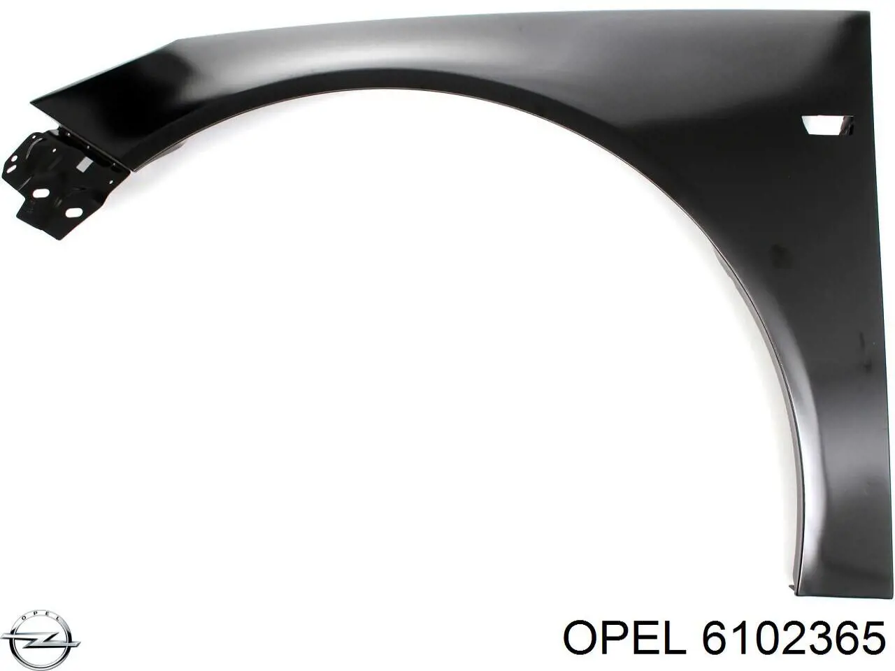 6102365 Opel Błotnik przedni lewy