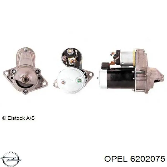 Rozrusznik Opel 6202075 cena, od 76,31 USD
