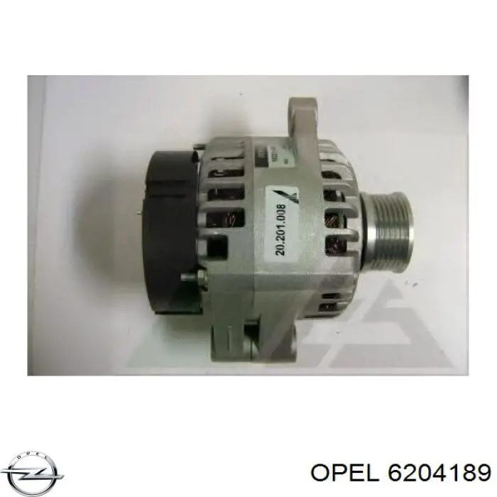 6204189 Opel alternator