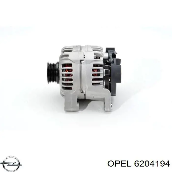 6204194 Opel alternator