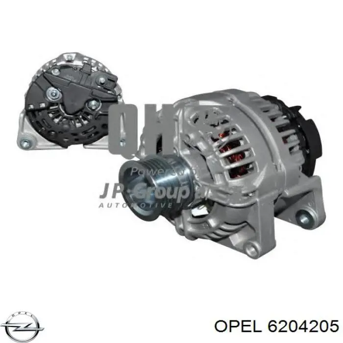 6204205 Opel alternator