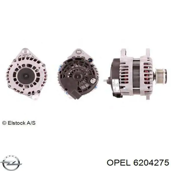 6204275 Opel alternator