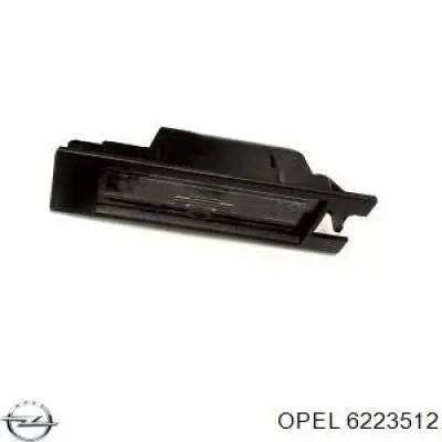 Lampa oświetlenia tylnej tablicy rejestracyjnej do Opel Zafira B A05