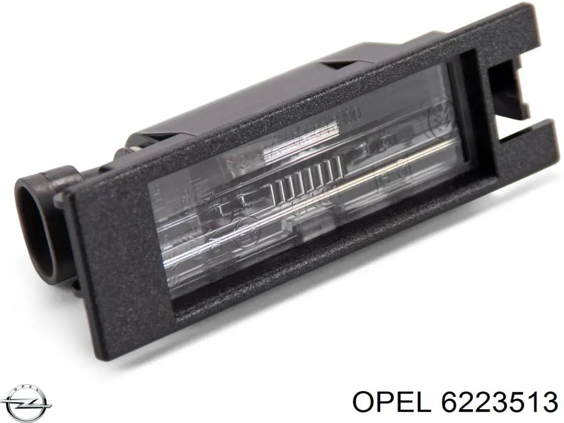 Lampa oświetlenia tylnej tablicy rejestracyjnej Opel 6223513 cena, od 17,38 USD